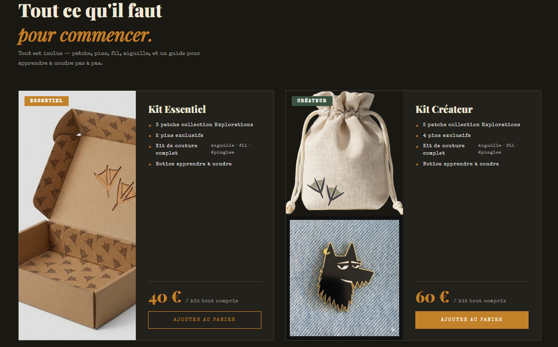 Mark Chevignon packaging